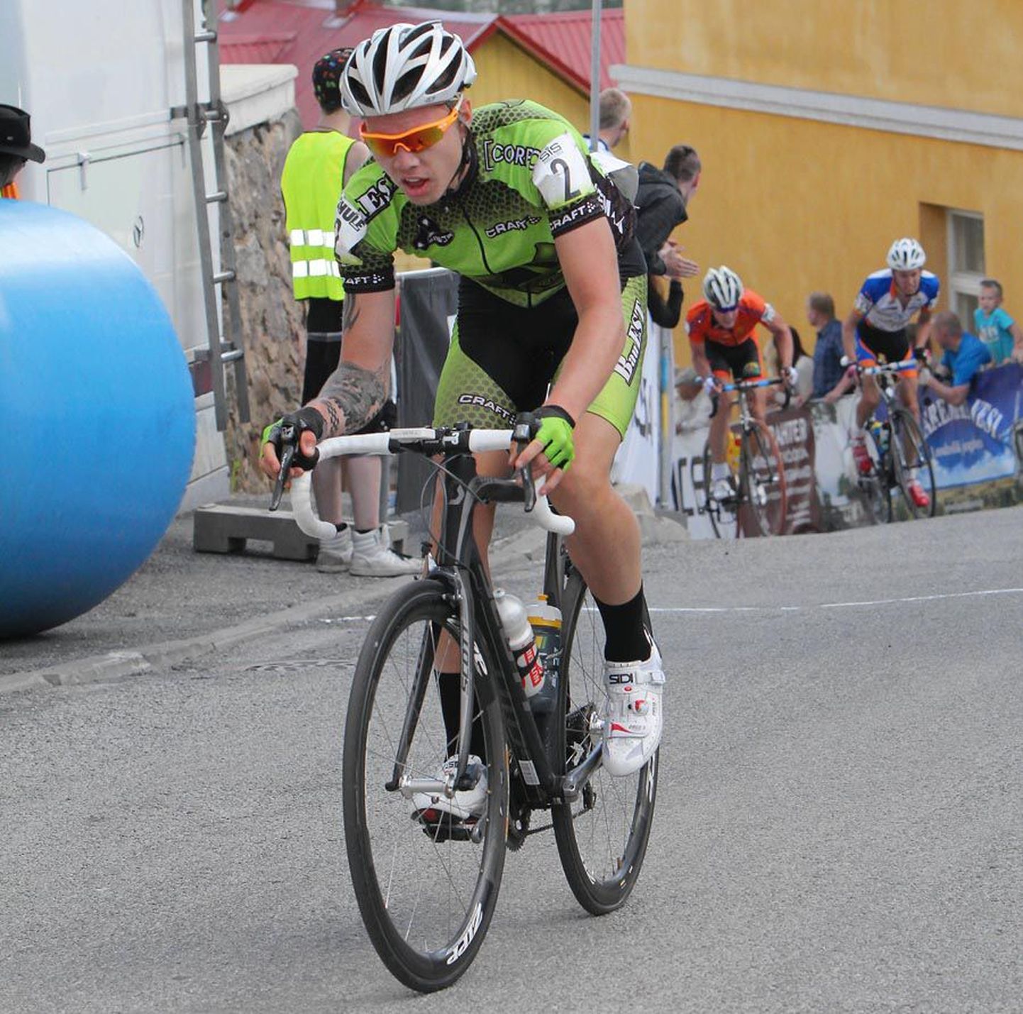Saaremaa velotuuri teise etapi võitis Saaremaa jalgratturite klubi Viiking Viljandist pärit rattur Sten Sarv.