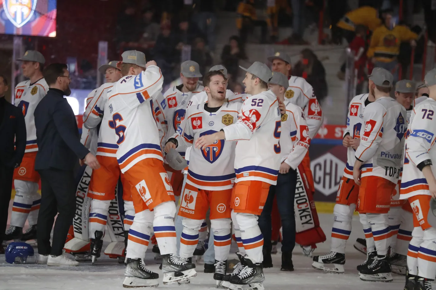 Tampere Tappara mängijad. Foto on illustratiivne.
