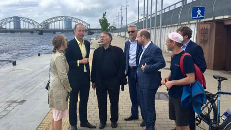 Jans Gēls viesojas Rīgā