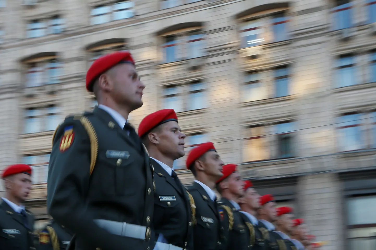 Украинские военные.