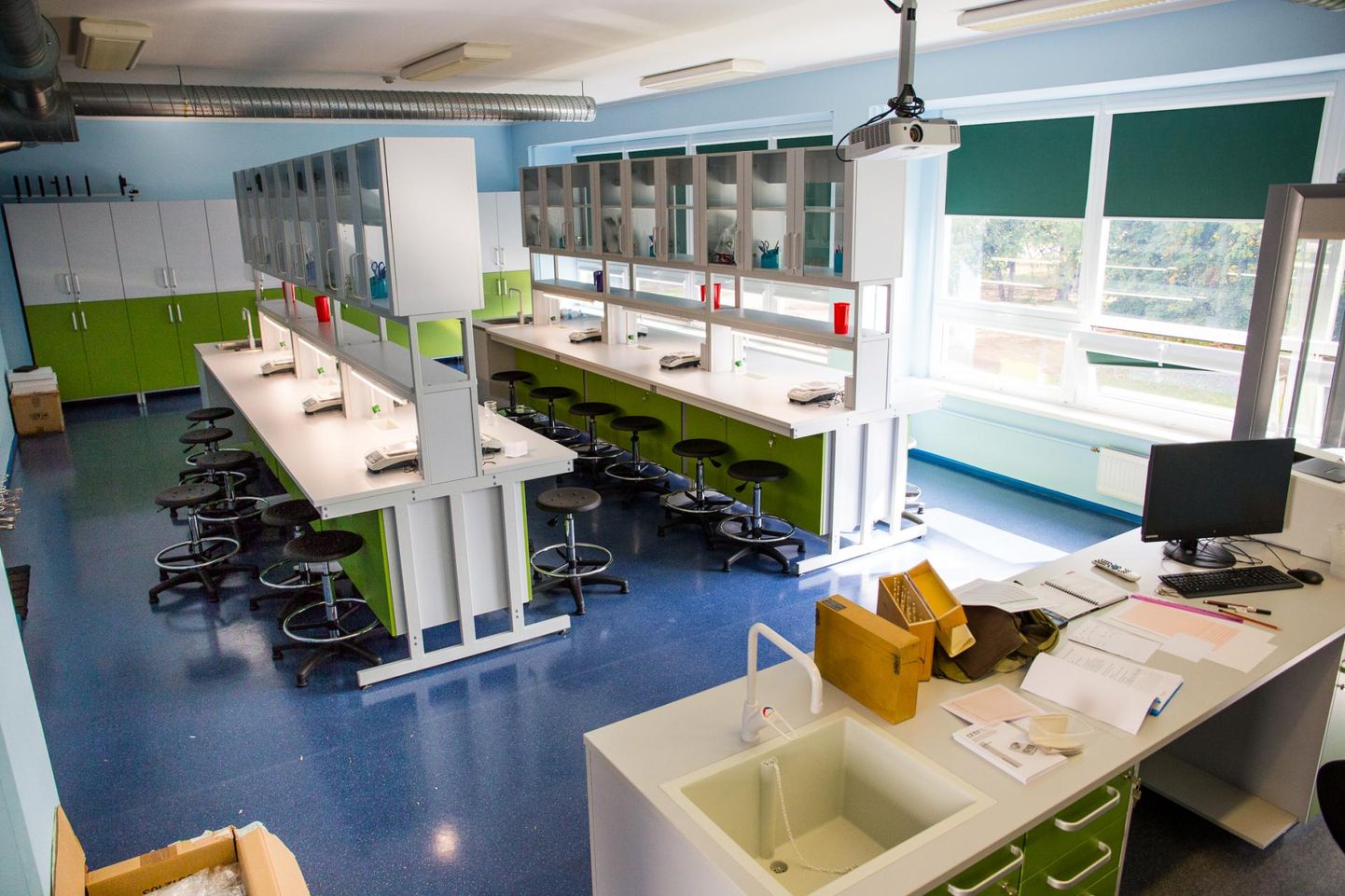 Mõni aasta tagasi avati Väike-Maarja gümnaasiumis uhke labor, mille abil saab õppimise muuta mitmekesisemaks ja kvaliteetsemaks.