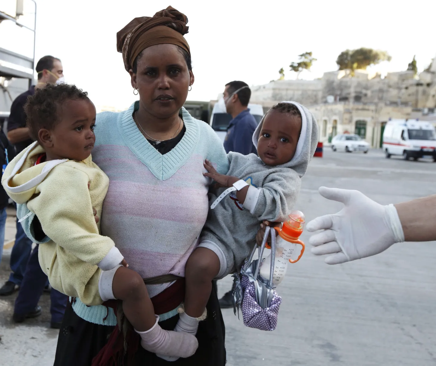 Aafrikast pärit immigrant.