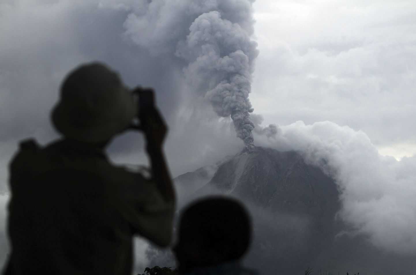 Vaade Sinabungi vulkaanile.