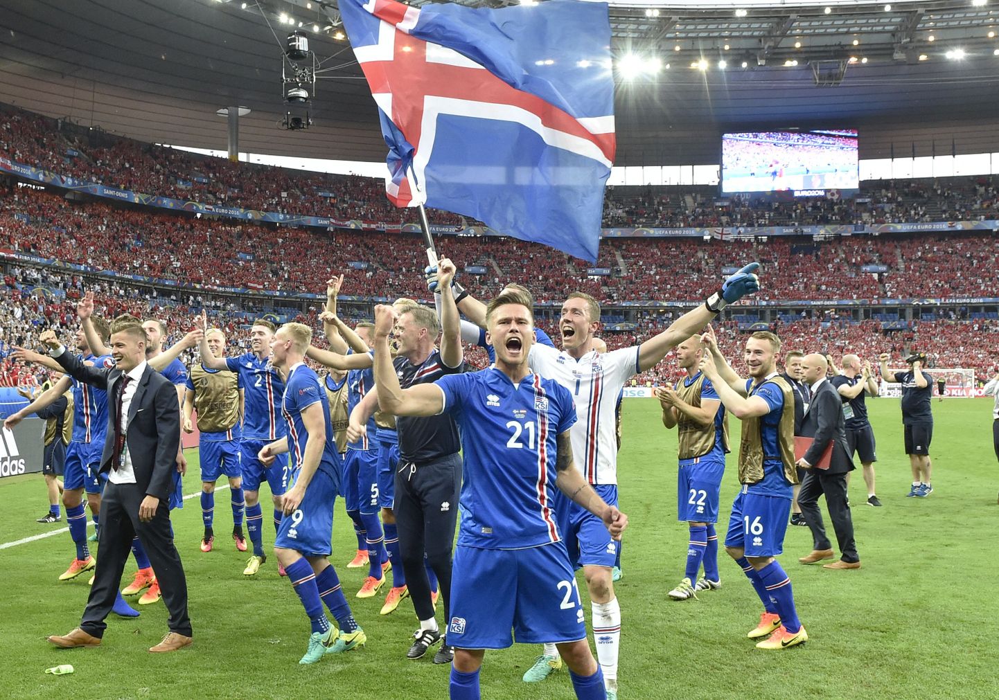Esmakordselt finaalturniiril osalev Island naudib EMi täiel rinnal.