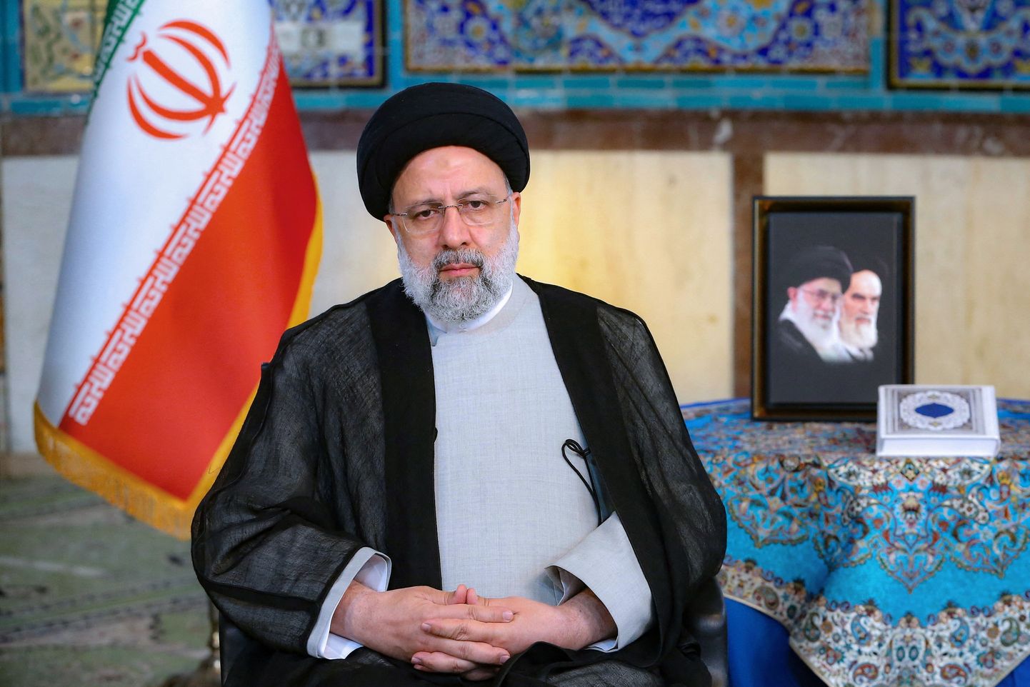 Iraani president Ebrahim Raisi.