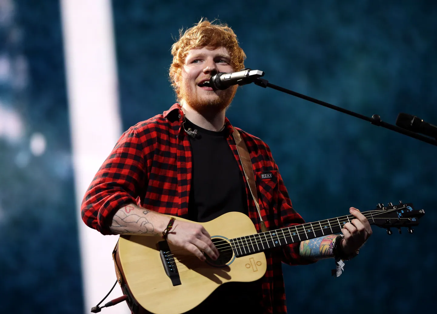 Briti laulja ja muusikakirjutaja Ed Sheeran.