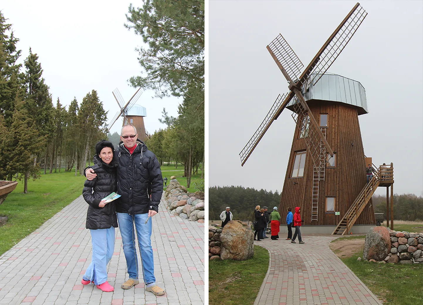 SAARE MAAKONNA UUS TUULIK: Mardi talu peremees Mart Maastik koos kaasa Lilianiga hoolitsevad selle eest, et arvukad külastajad naudiksid Karalas ehtsat ja saaremaist igal sammul. Foto: Aare Laine