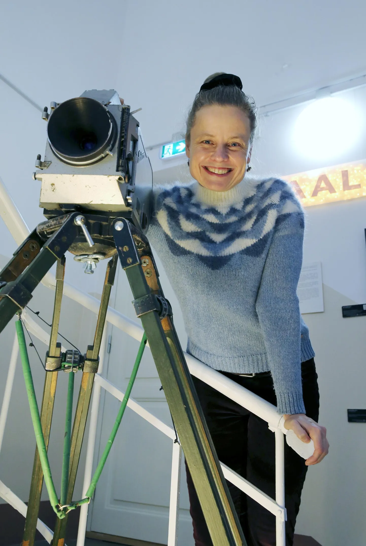 Kristiina Reidolv nimetab end organisatsioonide ülesehitajaks. Filmifestivali järel suundub ta tagasi täis­tuuridel Viimsi haridus- ja kultuurikeskuse Artium elu tüürima.