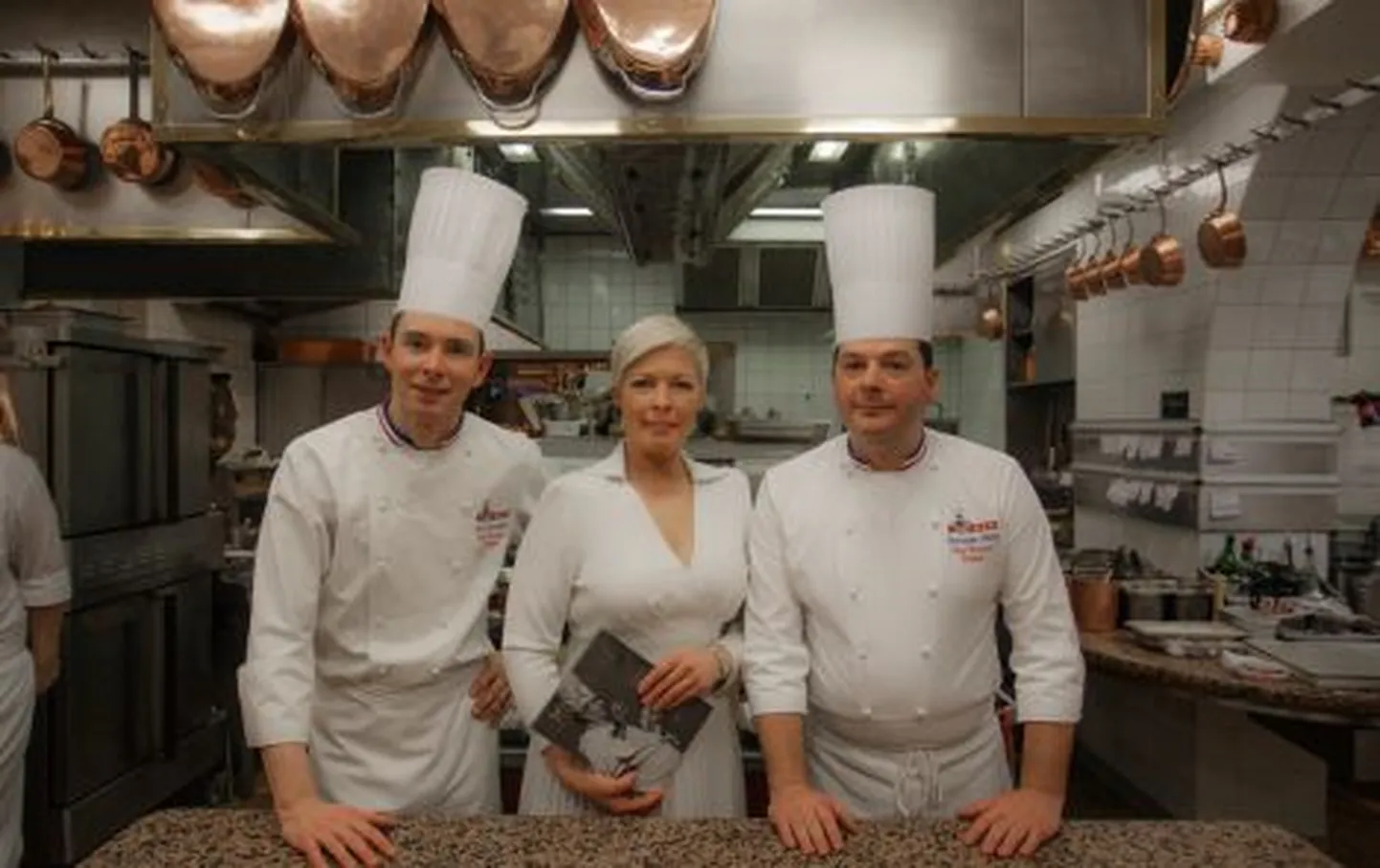 Evelin Ilves Paul Bocuse’i restorani kokkadega