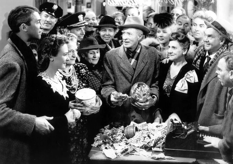 Kaader 1946. aasta filmist «It's a Wonderful Life»