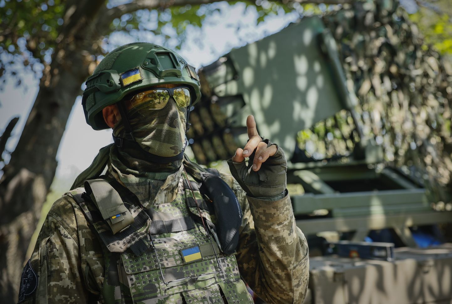 Ukrainas kareivis Bahmutā