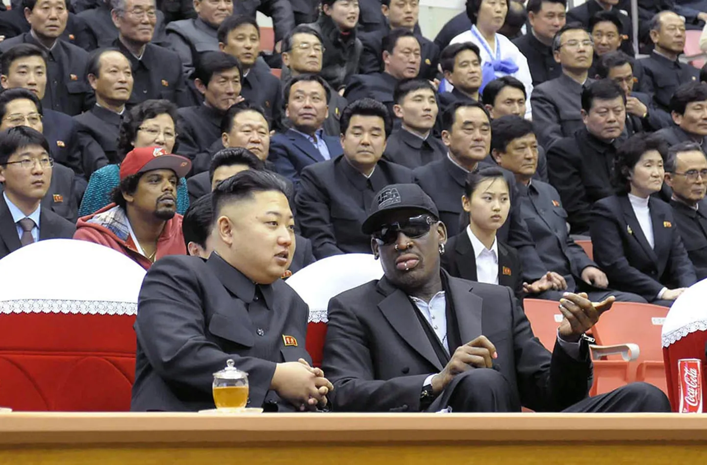 Kim Jong-Un ja Dennis Rodman