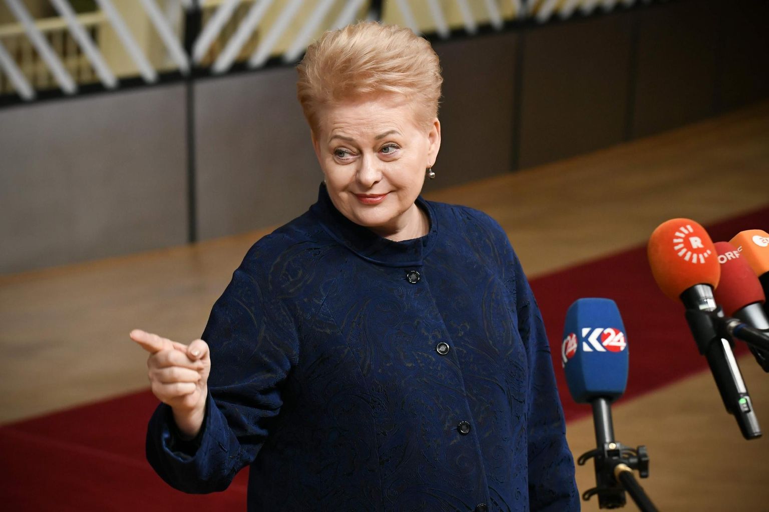 Leedu president Dalia Grybauskaitė.