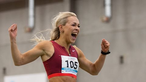 PM GLASGOW'S ⟩ Eesti kiireim naine naudib MMi debüüdil suurvõistlusega kaasnevat pinget