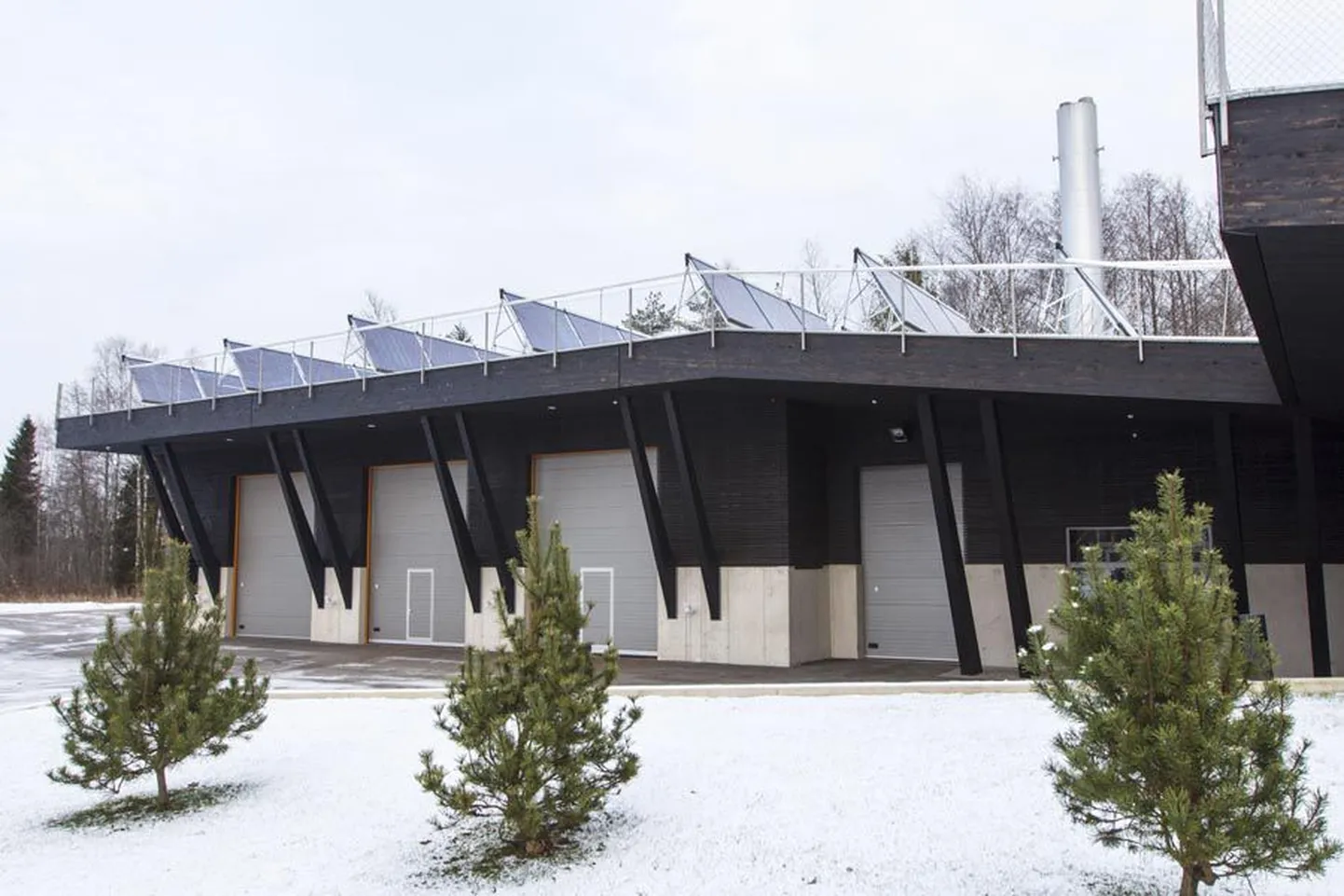 Tänavuse parima puitehitise tiitlit kannab Viljandi firma ehitatud Pühajärve biokatlamaja.