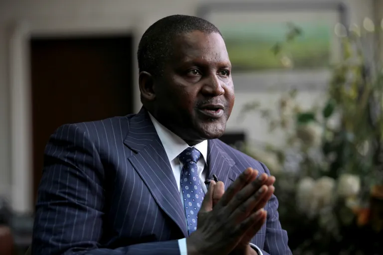 Aafrika rikkaim inimene Aliko Dangote.