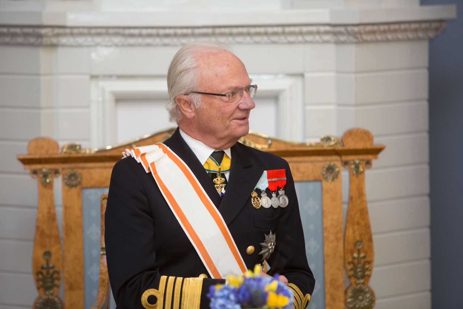 Rootsi kuningas Carl XVI Gustaf 2015 visiidil Leedus