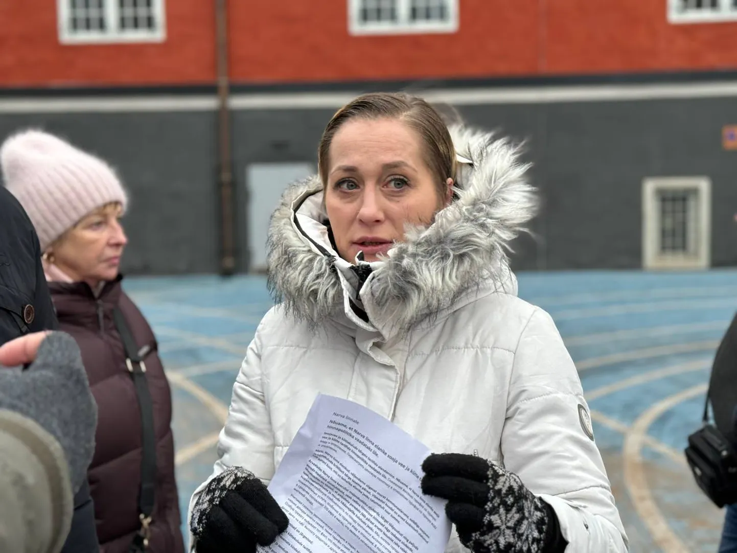 Татьяна Алексеева, организатор митинга.