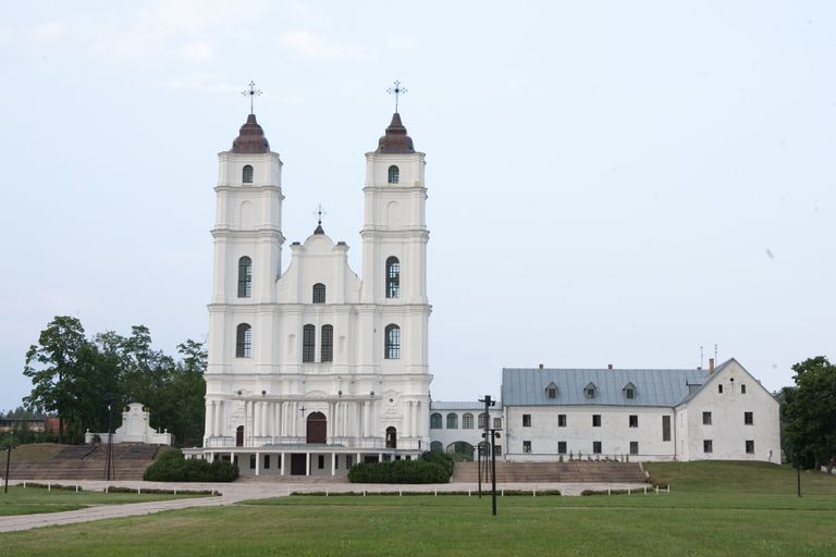 Aglona basiilika, mida peetakse Läti tähtsaimaks katoliku kirikuks.