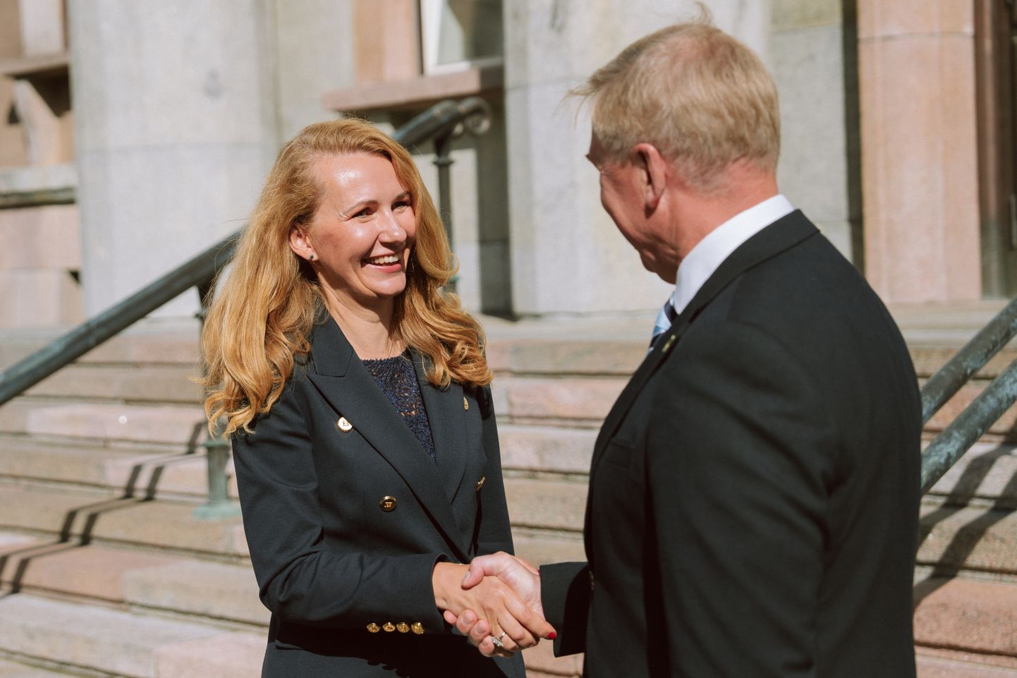 Kalle Laanet kohtus eile Läti justiitsminister Inese Lībiņa-Egnere