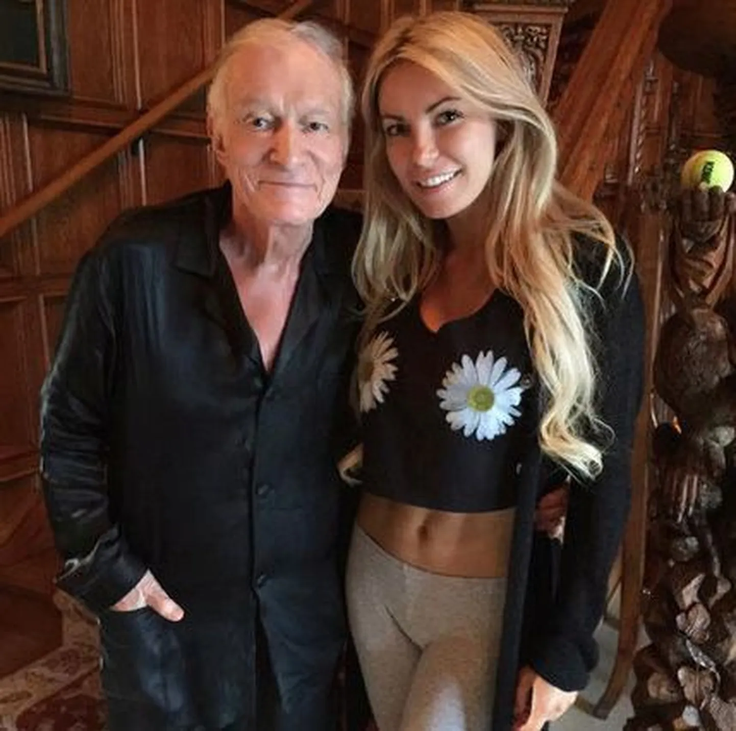 Hugh Fefner ja ta naine Crystal Harris