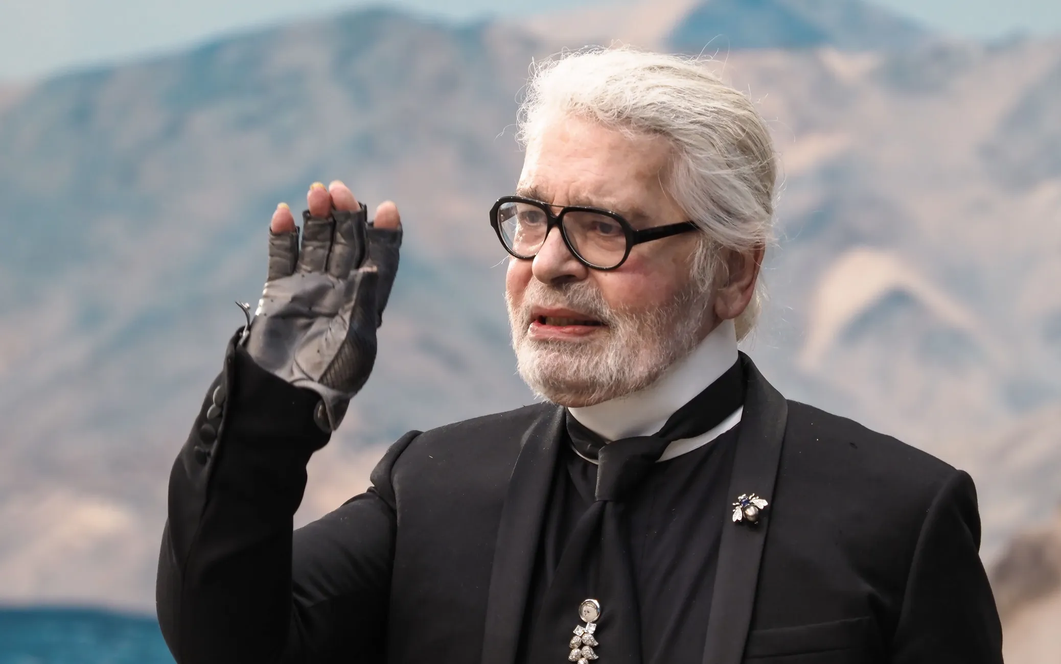 Karl Lagerfeld.