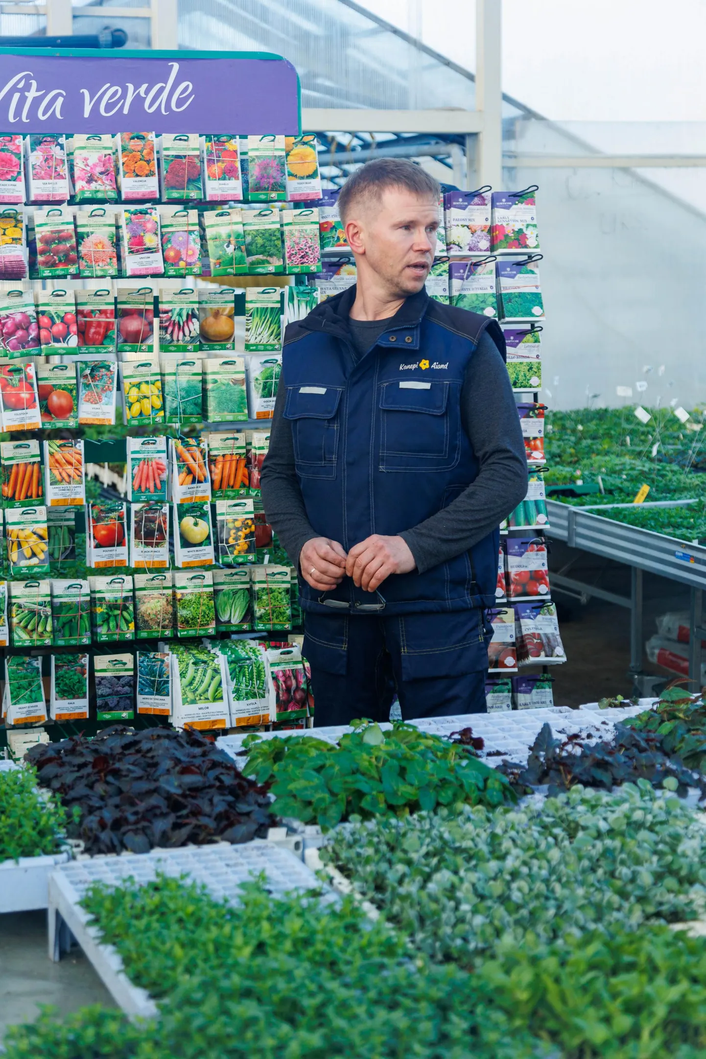 Kanepi aiandi tegevjuht Margus Vahtramäe.