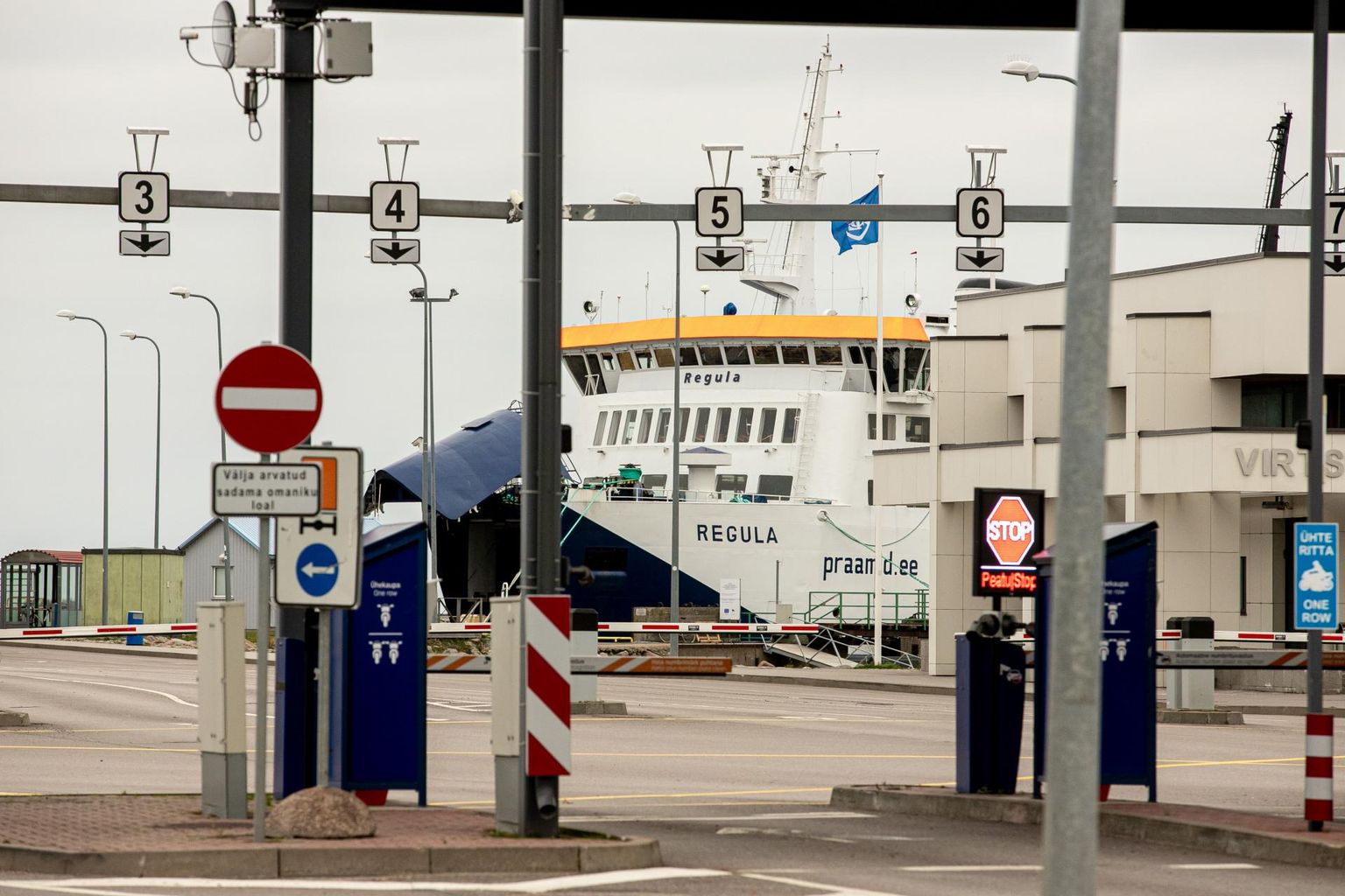 Asfalti taastusremonti tehakse lõigul Virtsu sissesõidust sadamani.