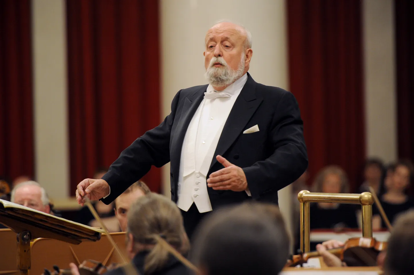 Poola helilooja Krzysztof Penderecki 2013. aastal Peterburis.