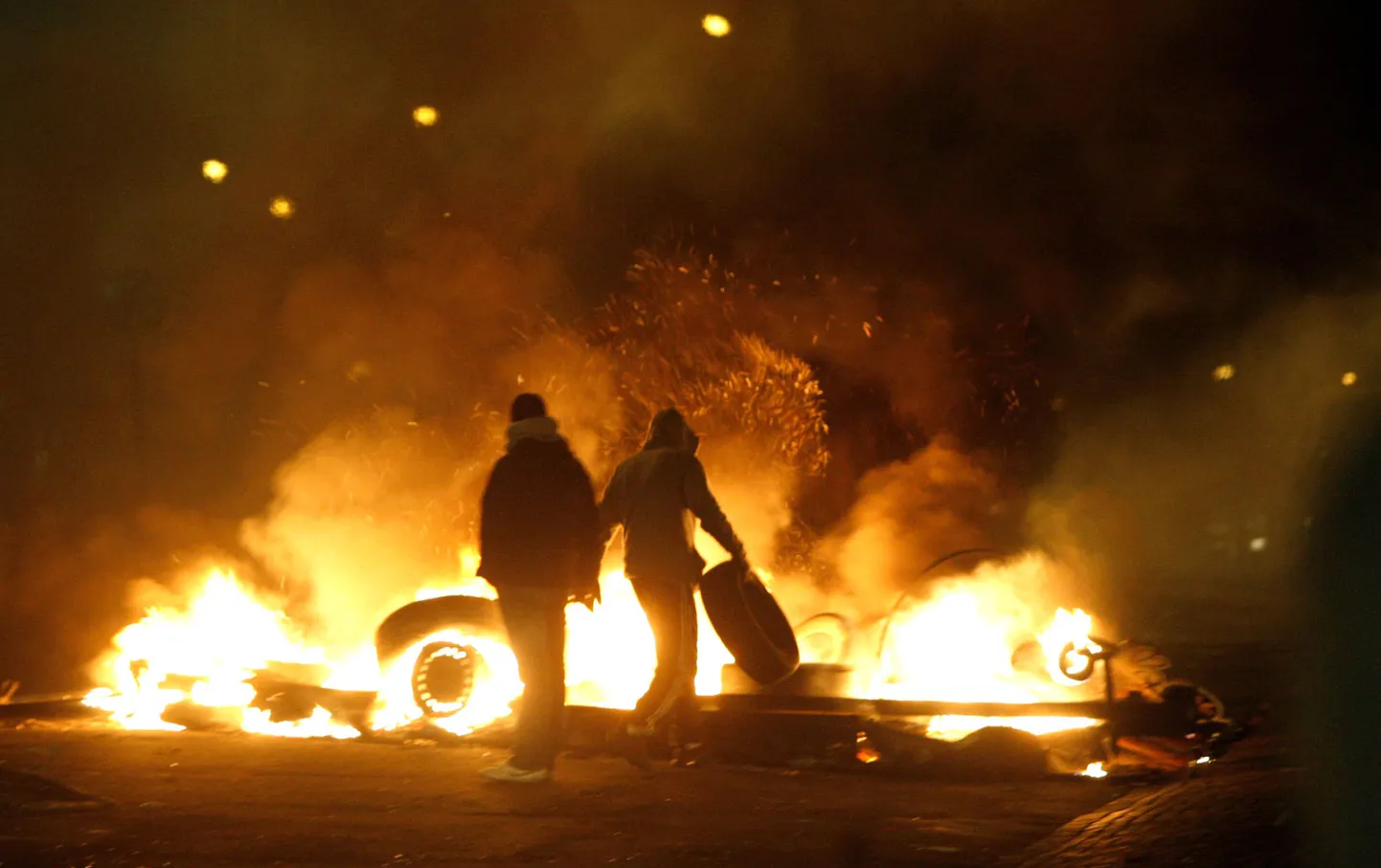 Põlema süüdatud auto Malmös