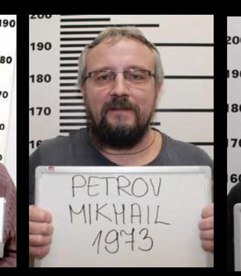 Фотография Михаила Петрова в ежегоднике КаПо, в котором утверждалось, что он много лет работал на ФСБ, шпионя в том числе и за работниками Полиции безопасности.
