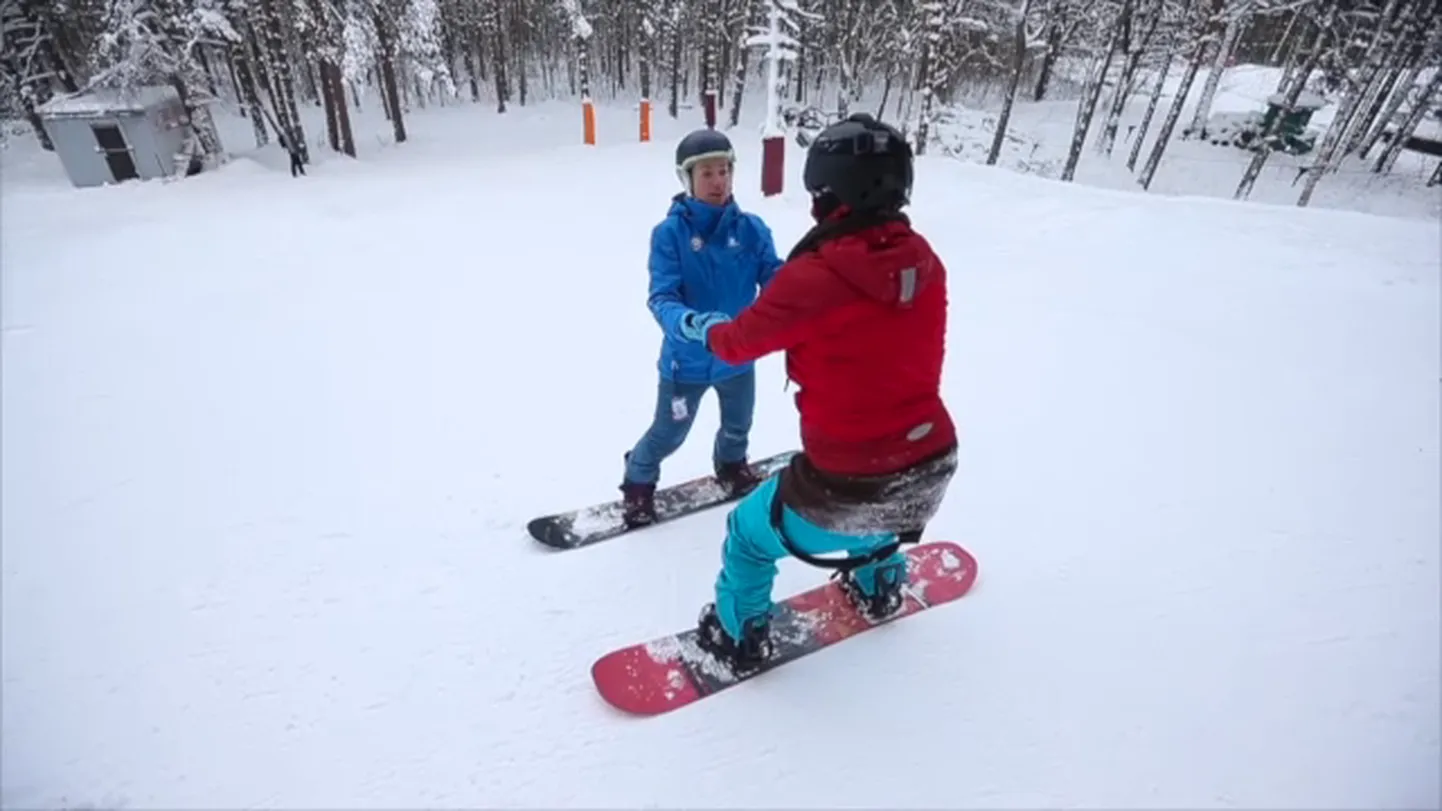 Lumelauasõit.