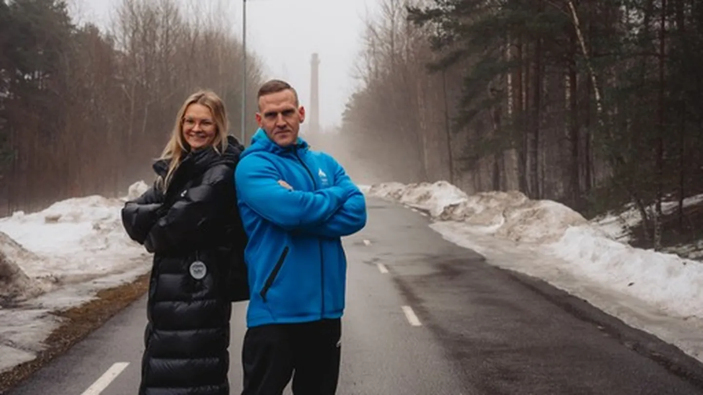 Christin-Amani ja Ott Kiivikas kutsuvad lapsi ja noori sammuväljakutses osalema.