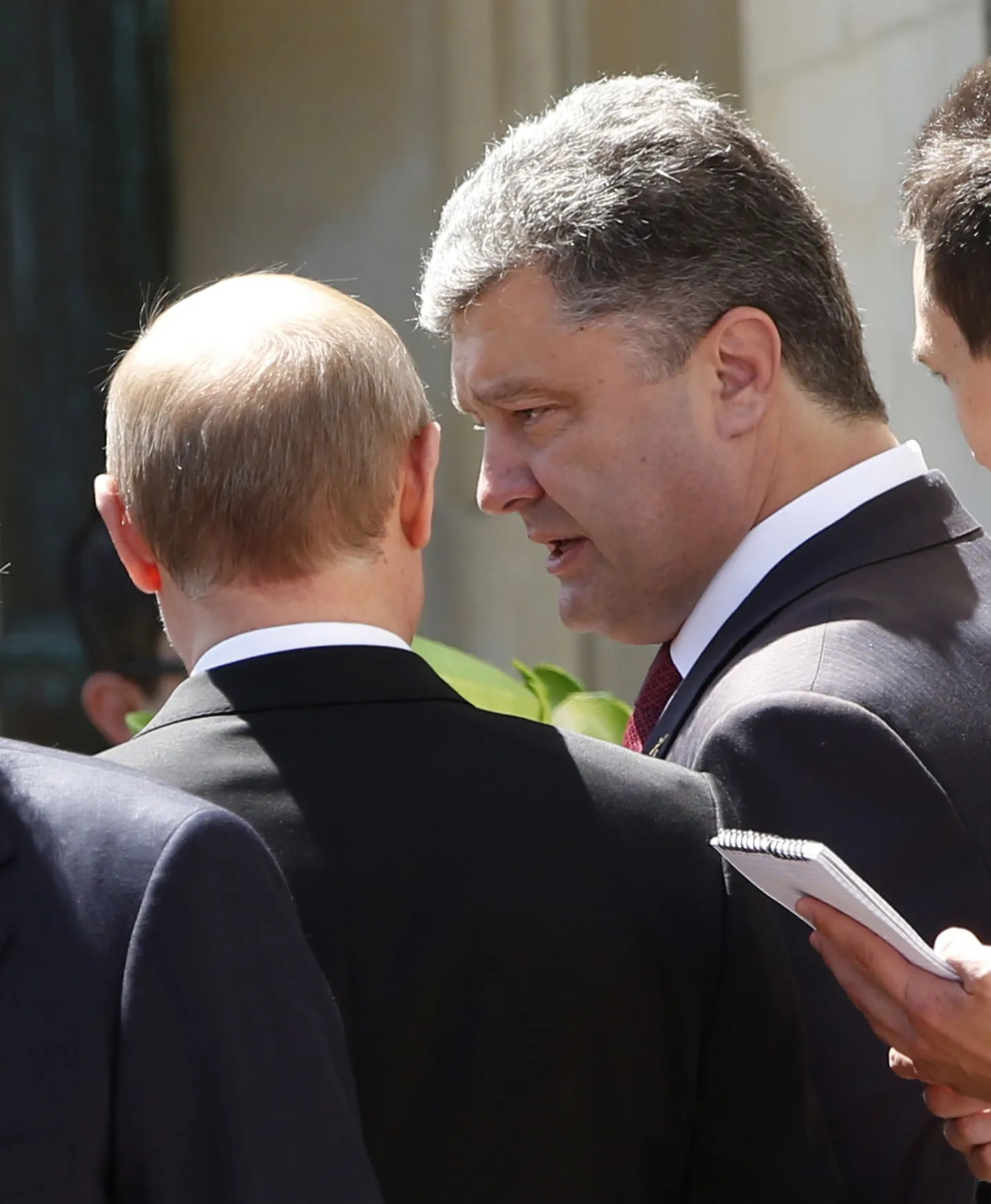Petro Porošenko ja Vladimir Putin