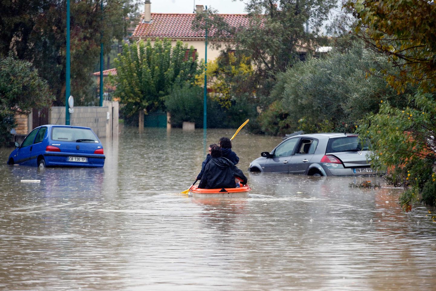 Потоп во Франции.