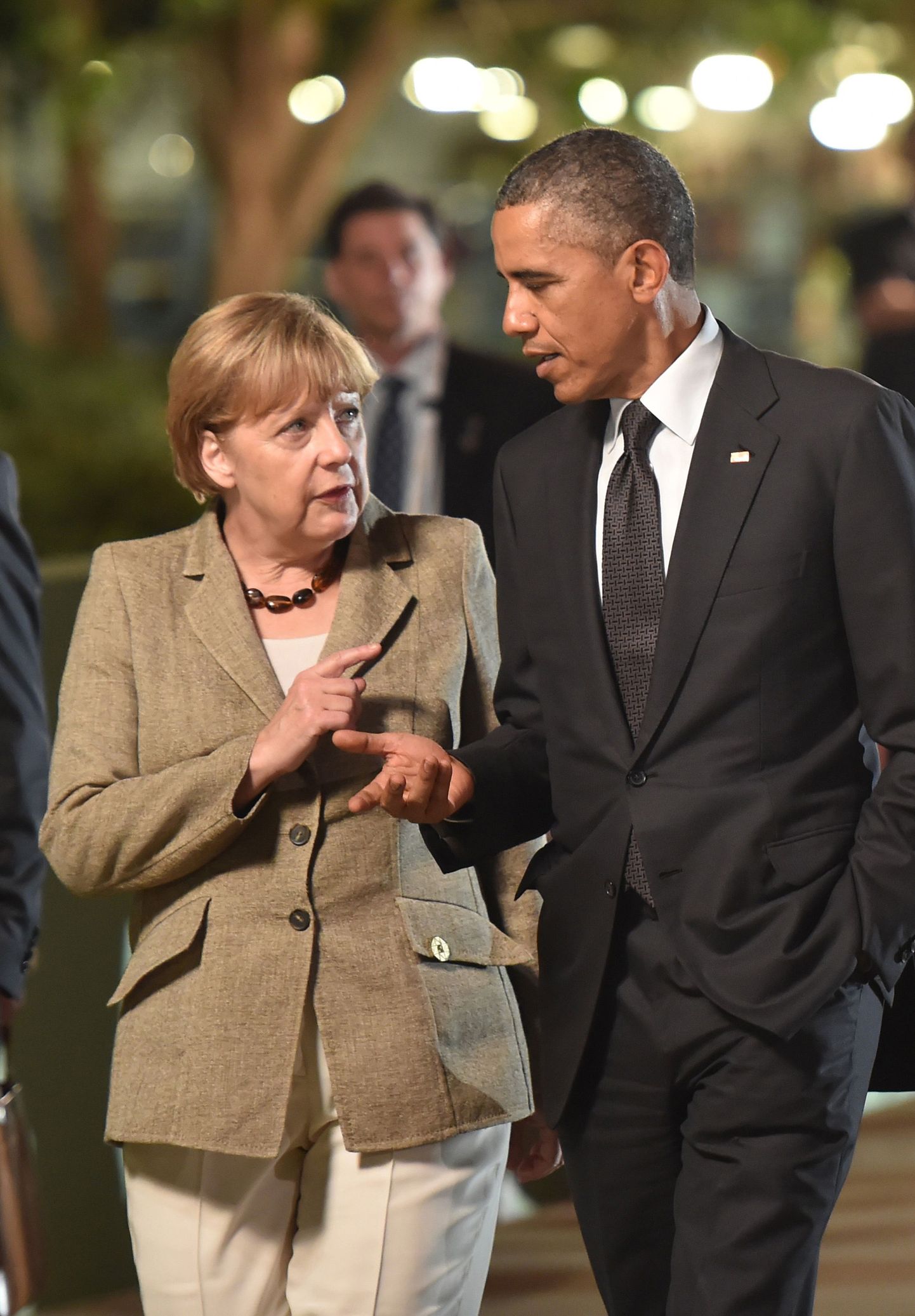 Ангела Меркель и Барак Обама.
