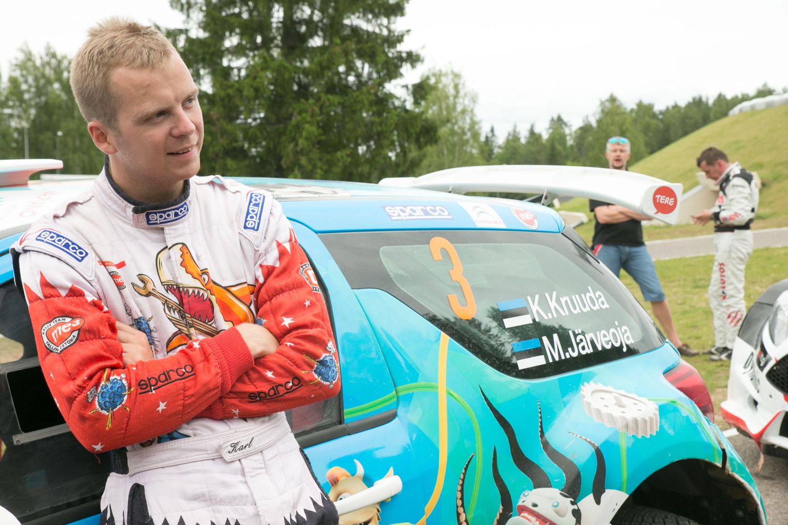 Karl Kruuda 2015. aasta Rally Estonial.