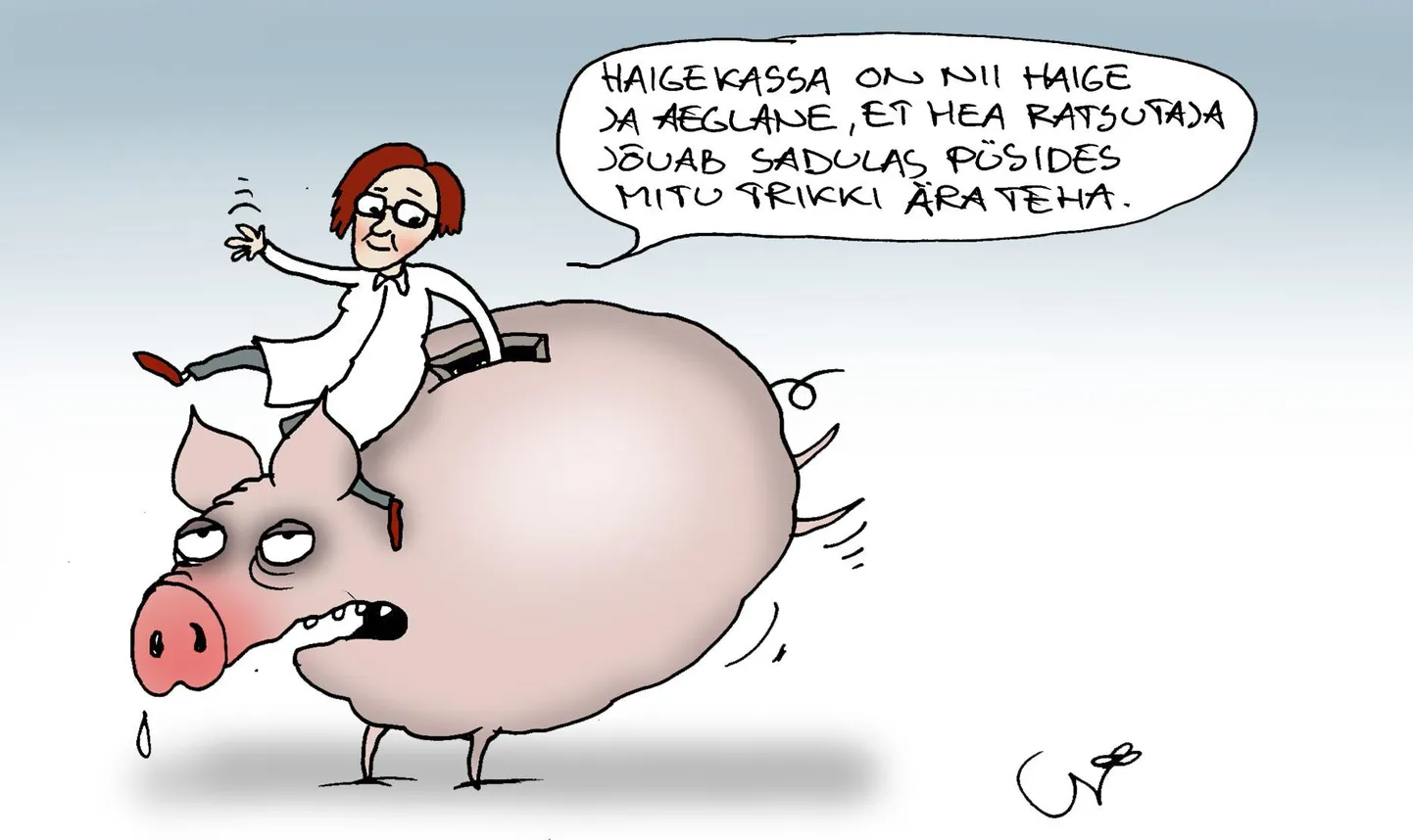 Päeva karikatuur FOTO: Urmas Nemvalts