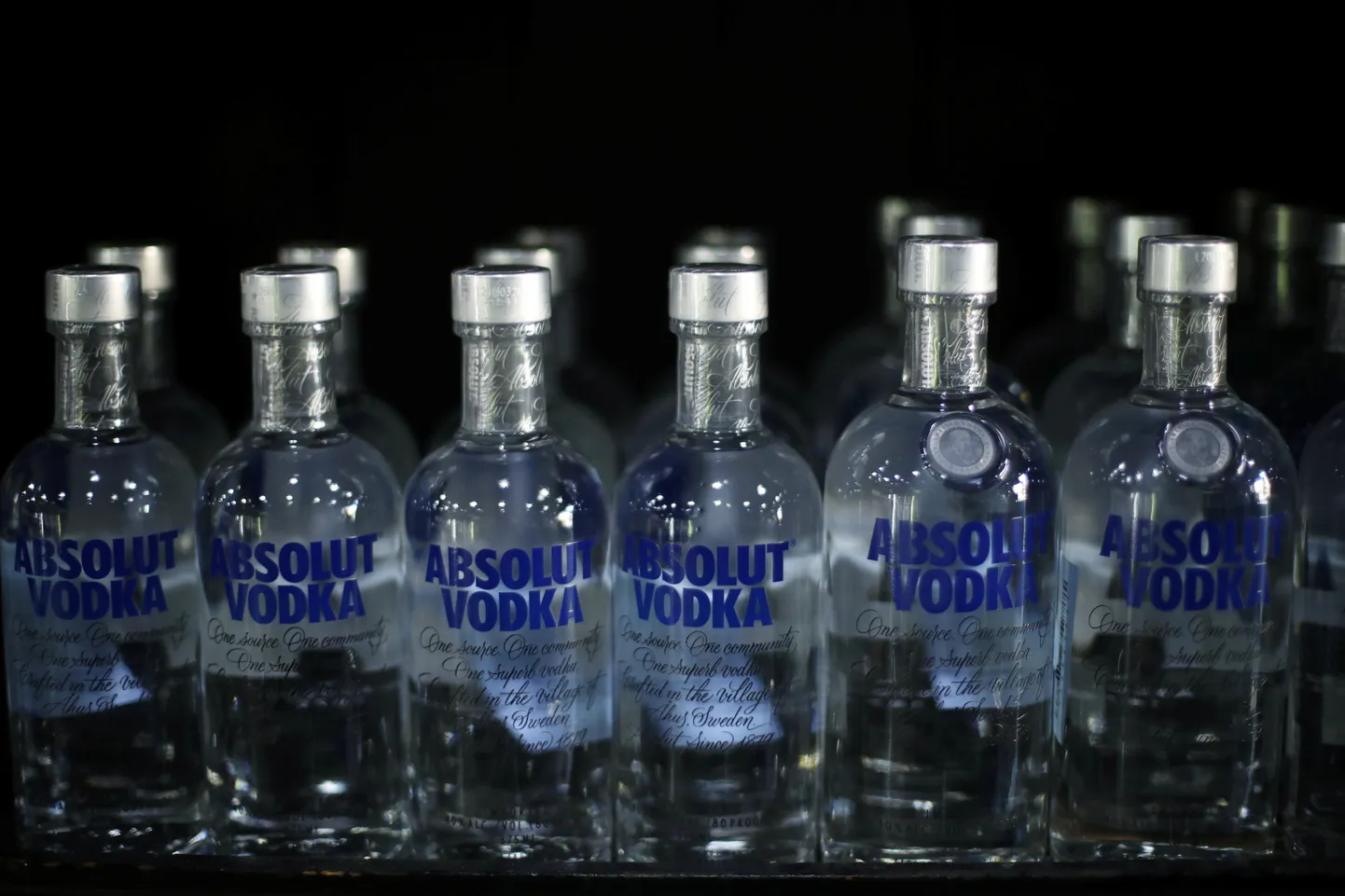 Rootslaste viin Absolut Vodka.