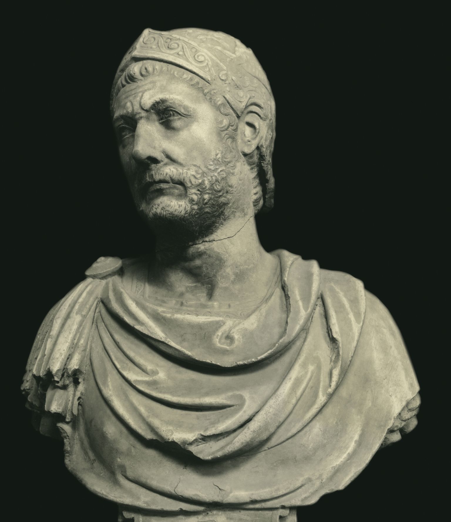 Kartaago väejuhi Hannibali püst, mis asub Itaalia Napoli arheoloogiamuuseumis