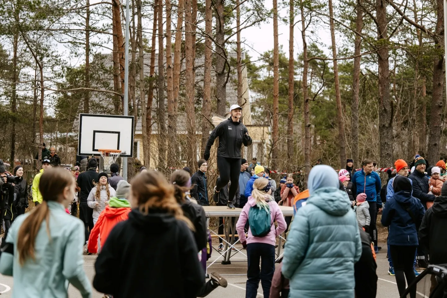 Rabajooksu treeninguid viib läbi Kristiina Luri Nike Run Clubist.