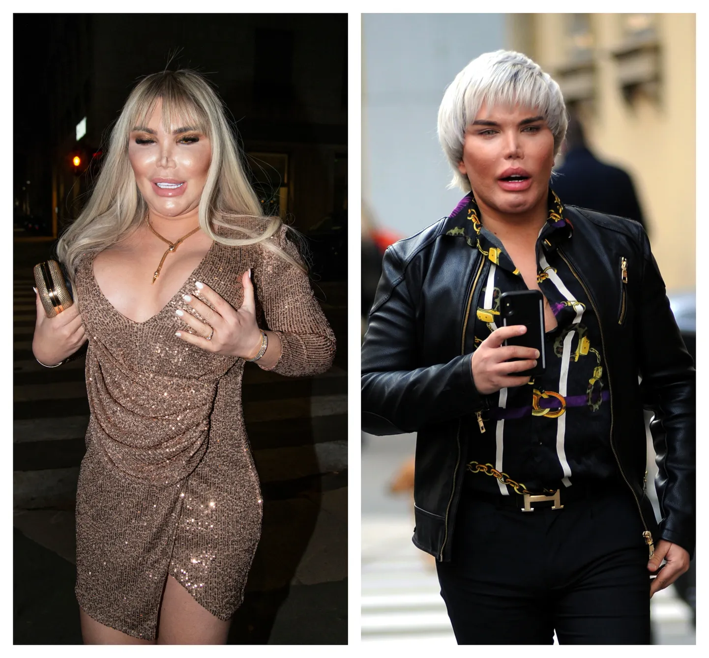 Rodrigo Alvesena ja Jessicana.