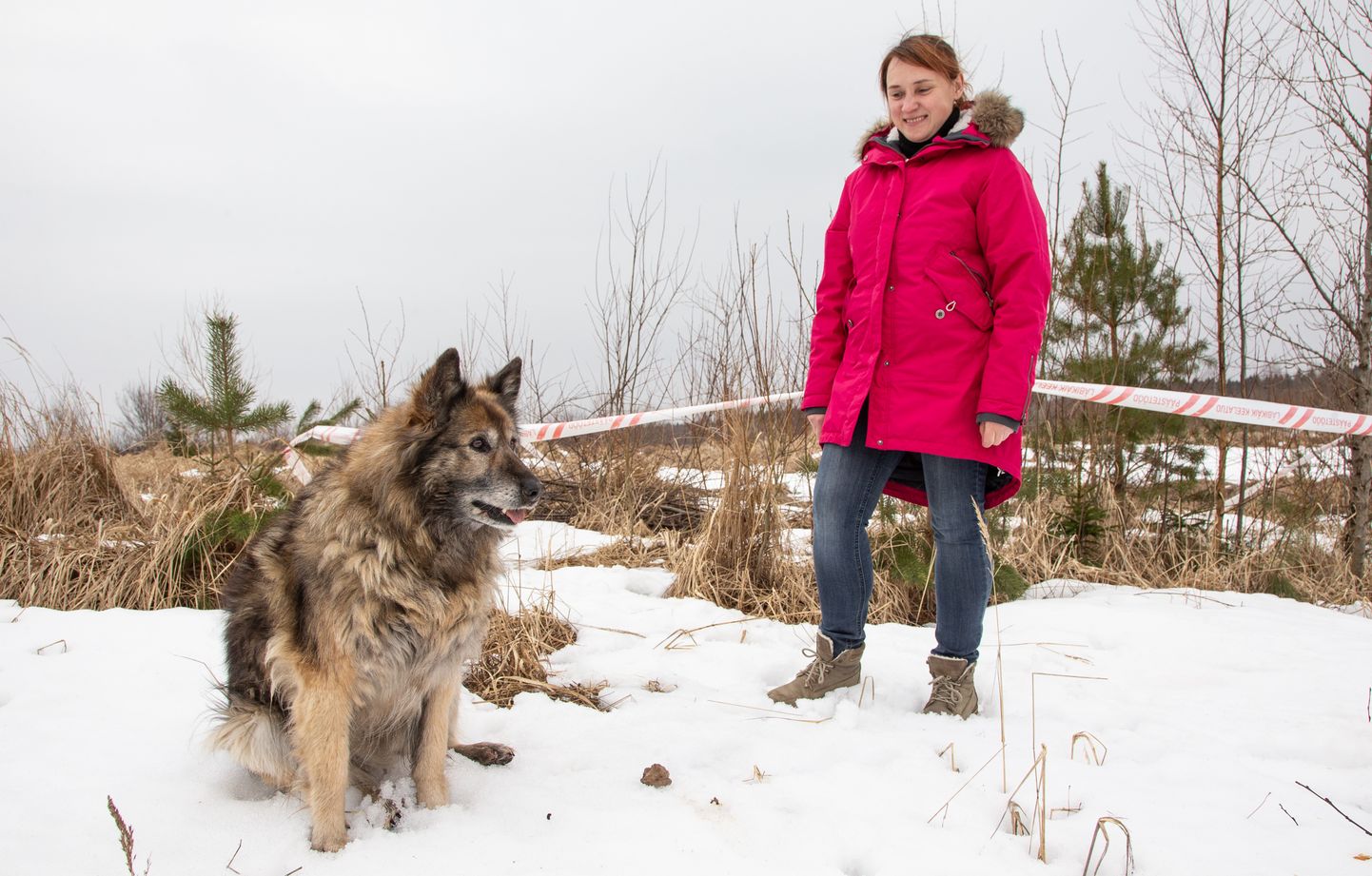 Ljubov Lapteva ja Bagira on ääretult tänulikud naistele, kes haukumist kuuldes asja uurima läksid, ning muidugi päästjatele, kes koera maa peale aitasid.