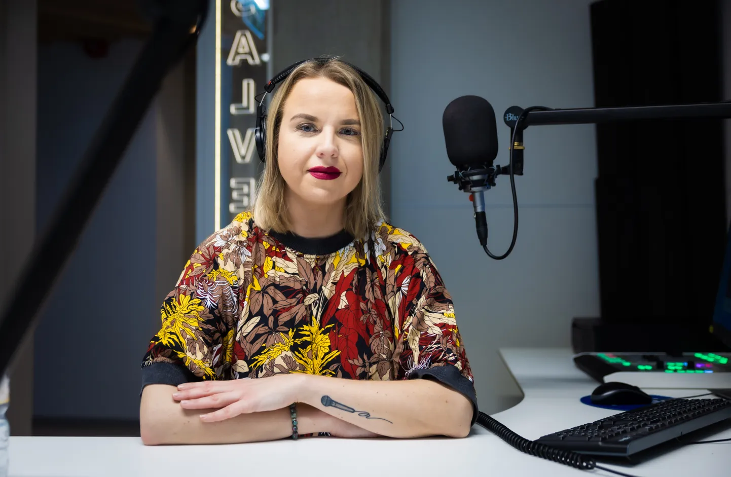 Taskuhäälingu stuudios on Sille-Kadri Simer.