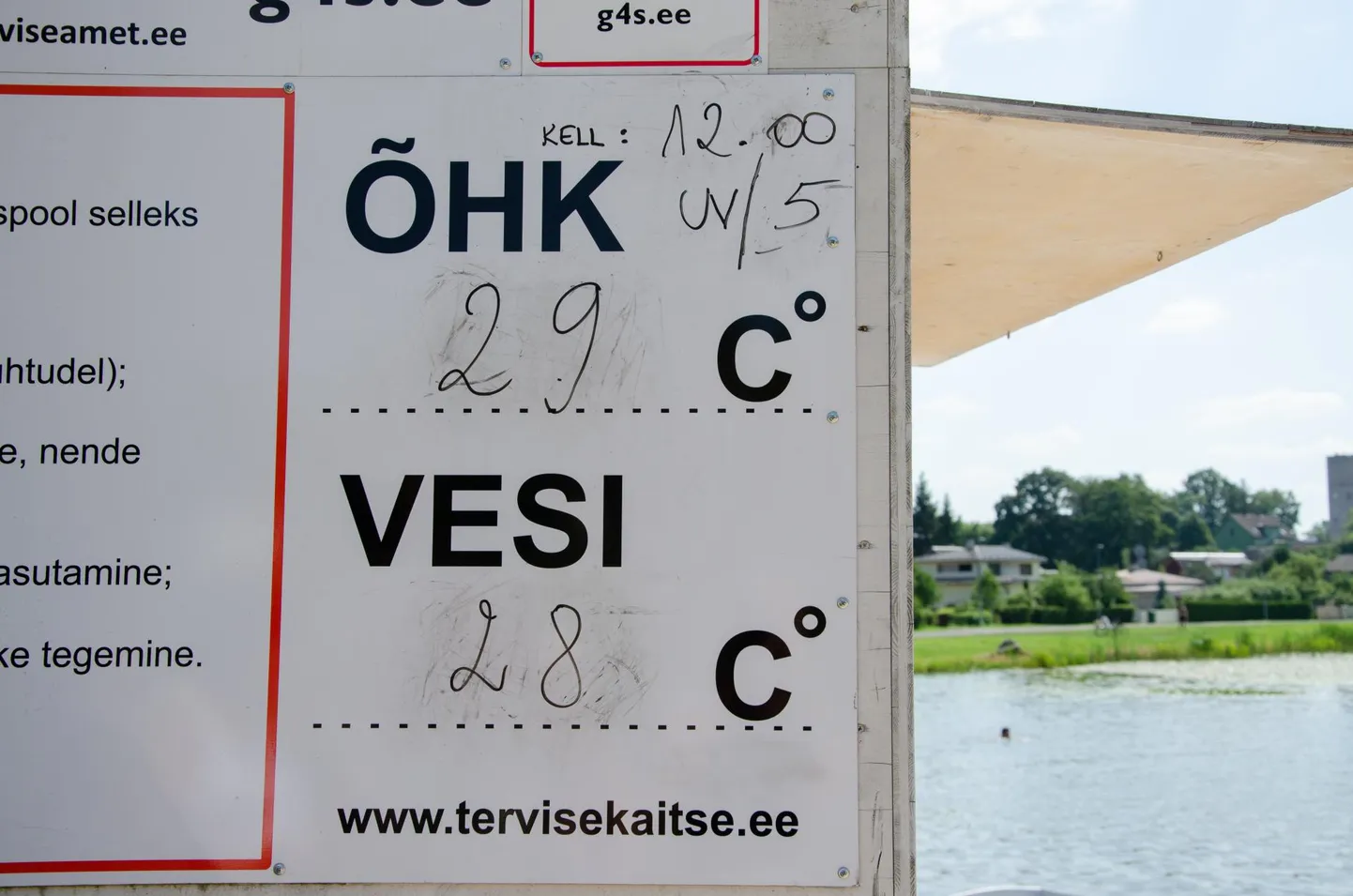Eestit tabab kuumalaine. Foto on illustratiivne.