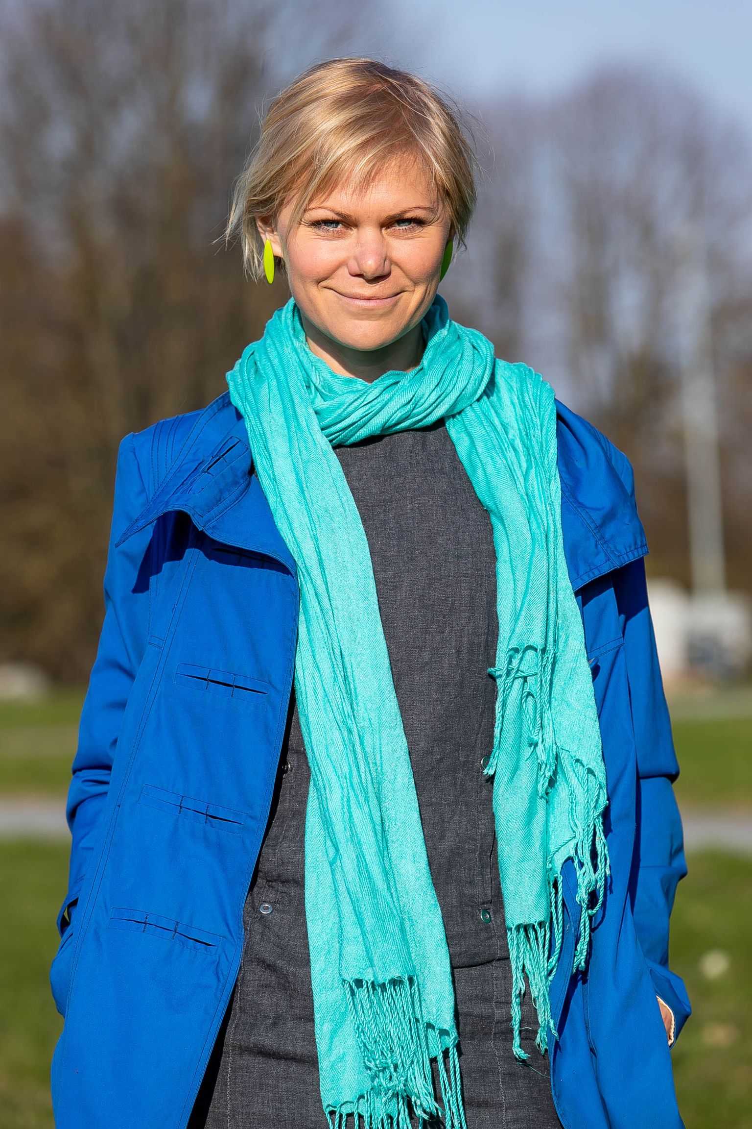 Pajuvärava talu perenaine Heidi Hanso.