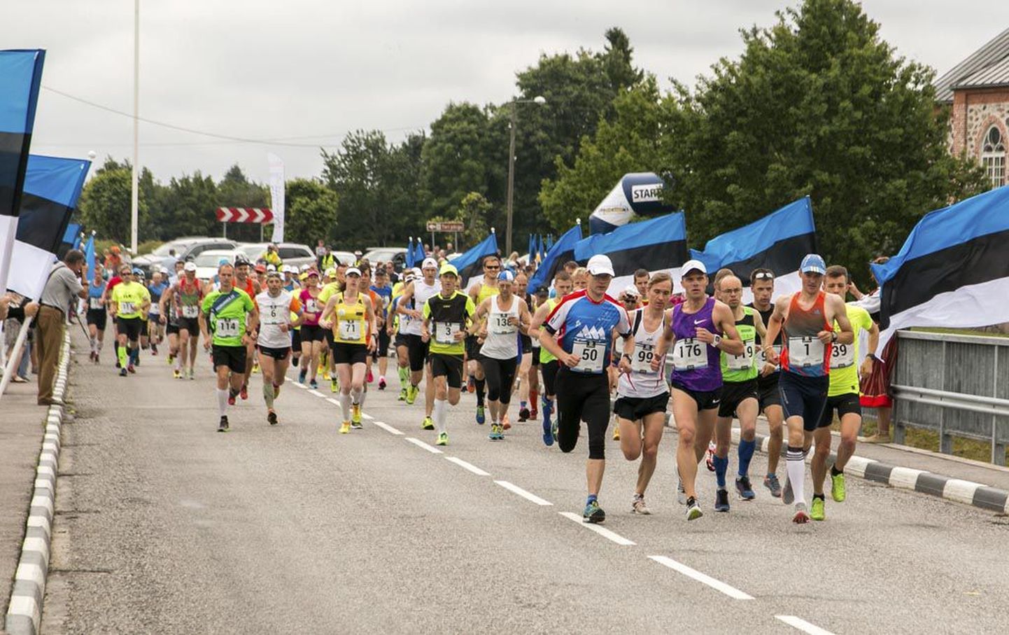 Pärnumaa Võidupüha maratonil joostakse Torist Pärnusse.