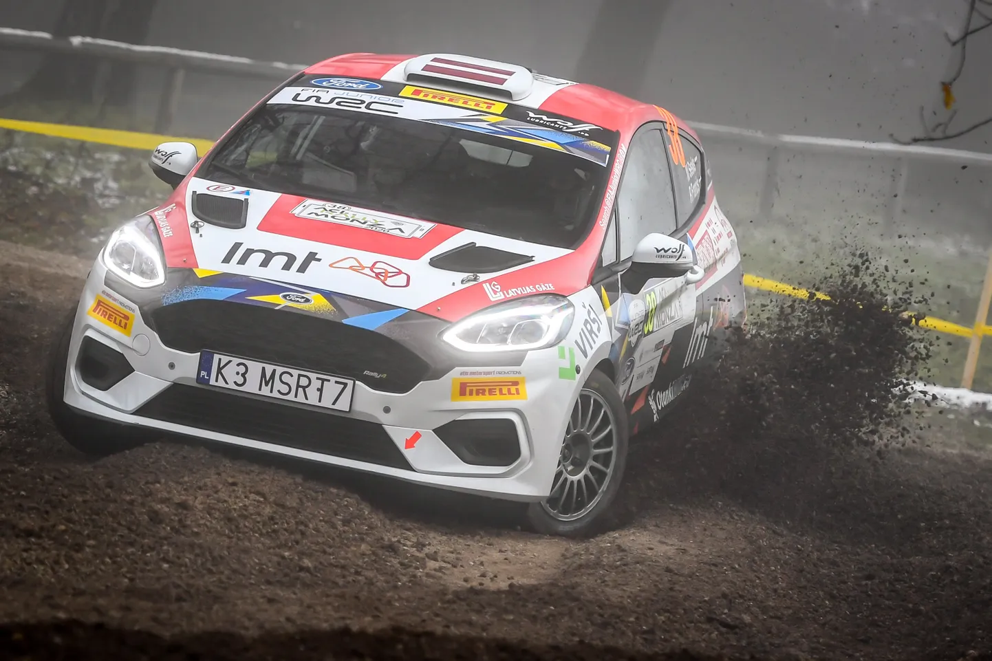 Mārtiņš Sesks Moncas rallijā