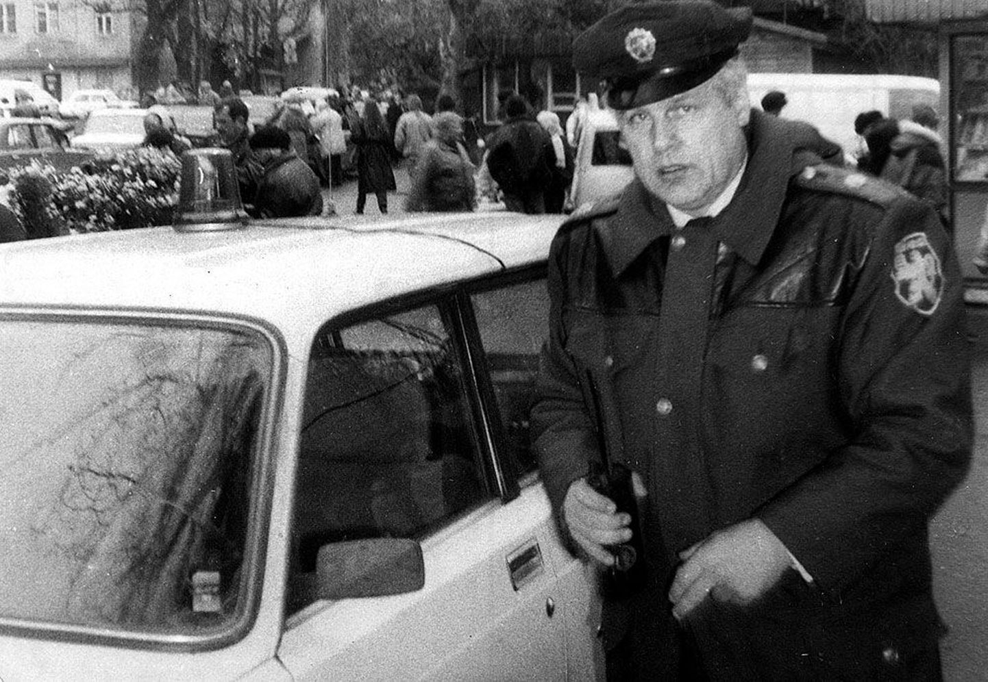 Херман Симм в форме полицейского чиновника. Архивное фото.