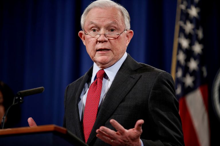 USA justiitsminister Jeff Sessions
